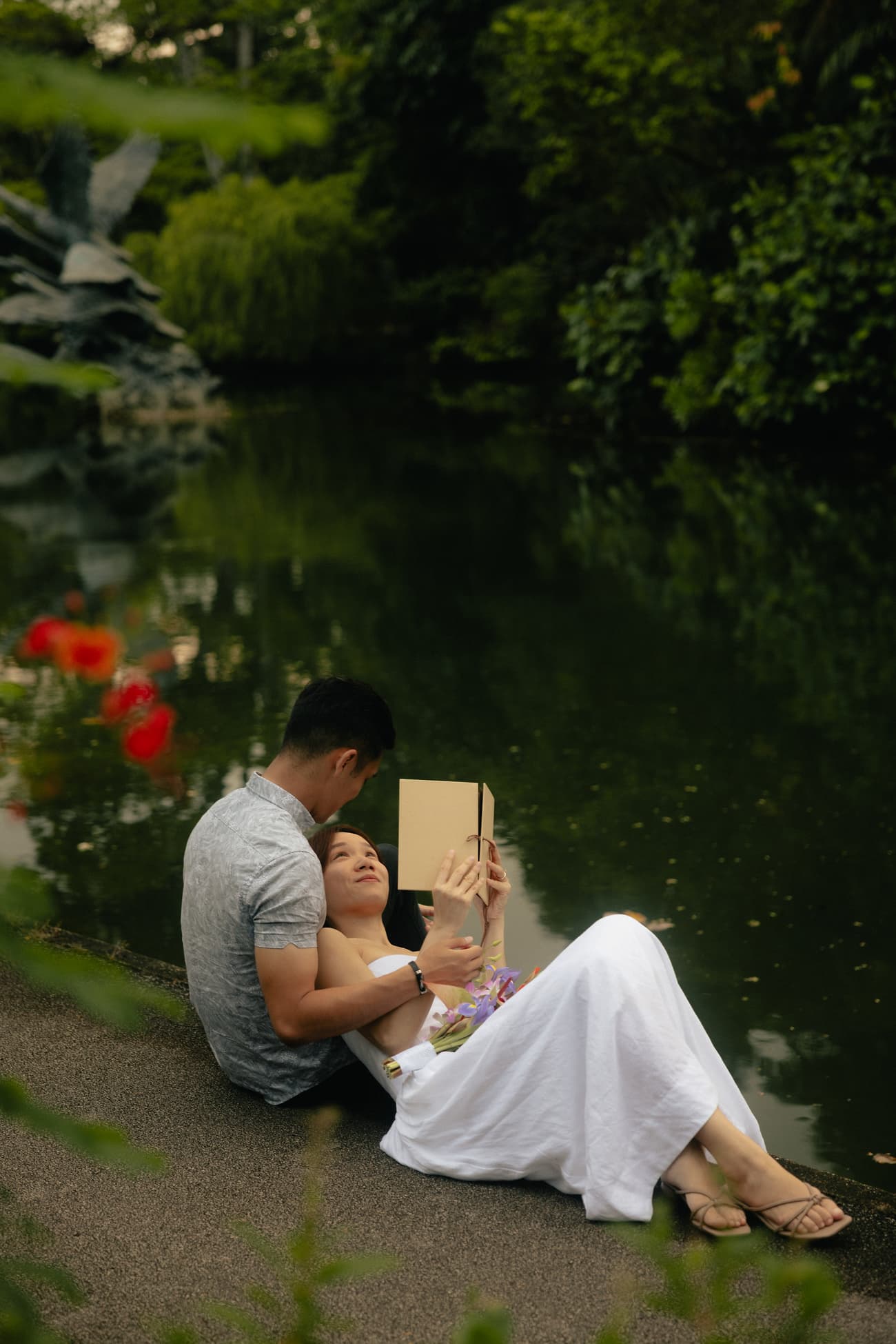 Grace & Dennis - Botanic Gardens - teririum